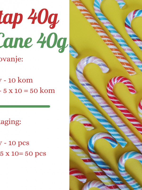 Krivi štap 40g - Candy Cane 40g
